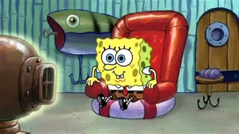 spongebob watching tv meme